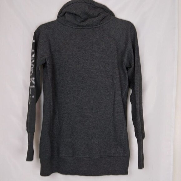 Calvin Klein | Performance Quick Dry Black Cowl Neck Sweatshirt | Size M - Picture 4 of 6